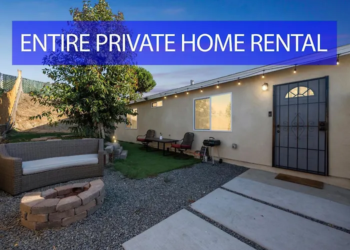 Entire Private 3-Bedroom Home, Ranch, Baby Crib, Gated Yard, Available Now